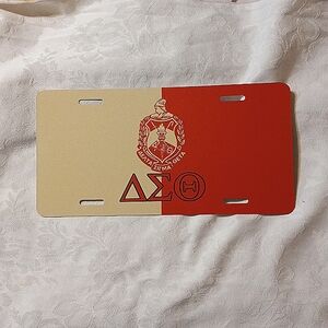 DELTA SIGMA THETA SOROITY license plate